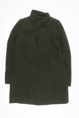 Atmosphere Damen grün mittellanger Mantel Größe 12 Polyester