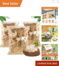 Mixed Bird Nesting Material - Ideal for Finches, Canaries  Hummingbirds