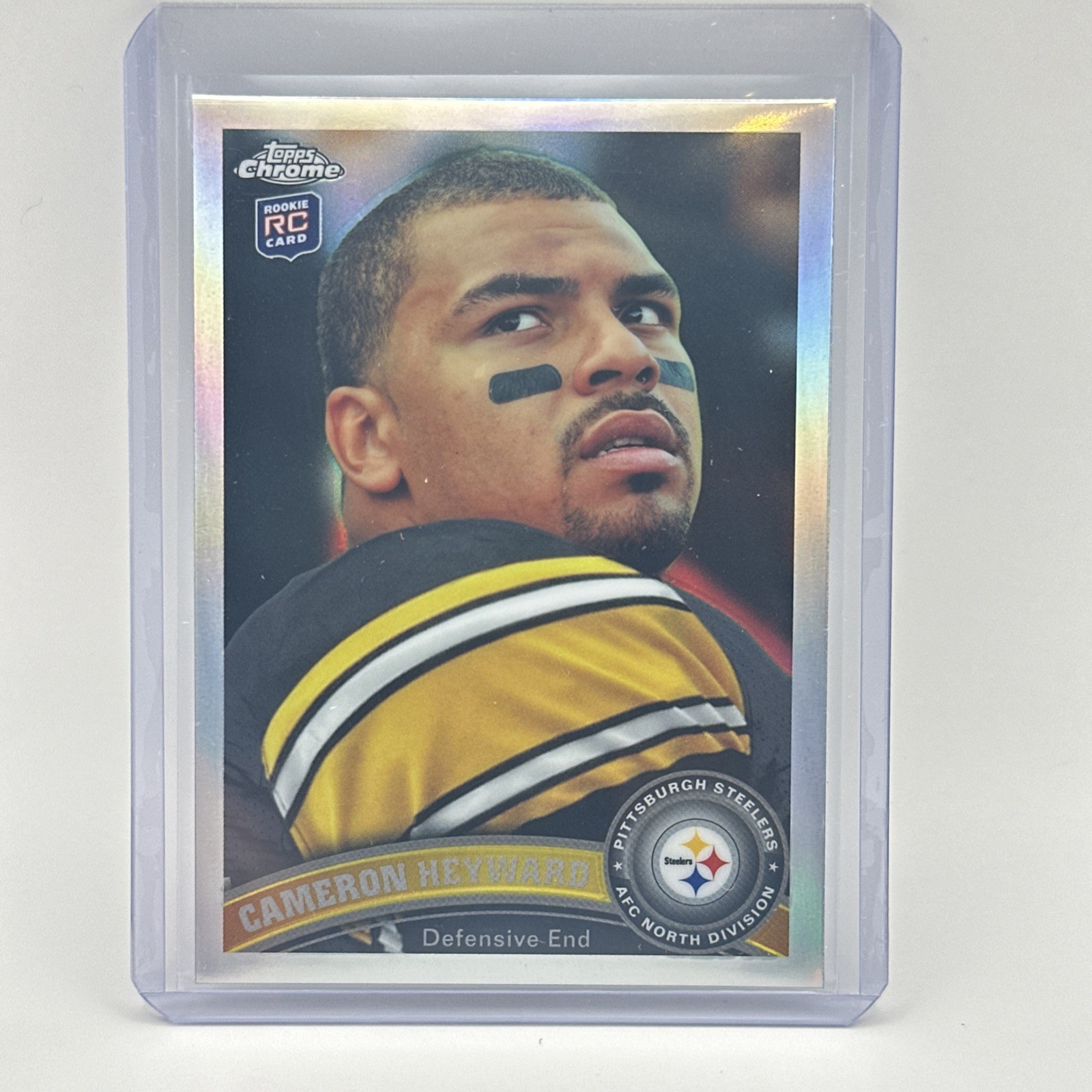 2011 Topps Chrome - Cameron Heyward #117 Refractor (RC) Steelers