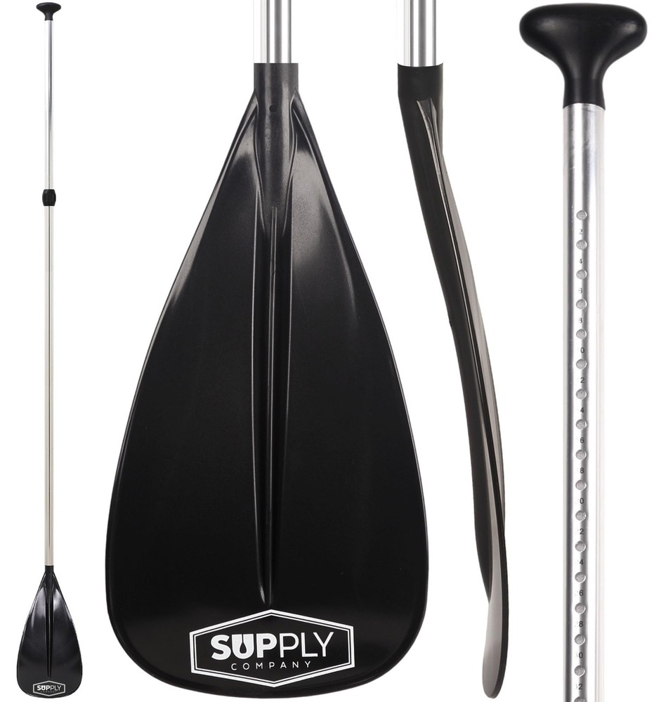 3-Piece Adjustable SUP Paddle Board Paddle Aluminum Lightweight 3-Piece Adjustable SUP Paddle Board Paddle Aluminum Lightweight