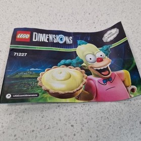 Lego Dimensions Krusty Clown Simpsons Fun Pack 71227 Boxed Complete With Manual