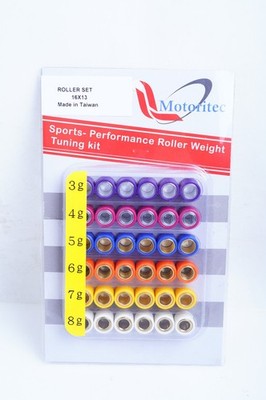 Variator Roller pack 16x13 3g ~ 8g for HONDA RUCKUS 50 ZOOMER 50 US NJ