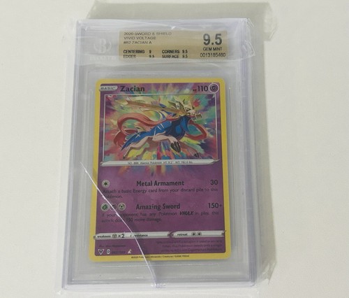 Zacian graded BGS 9.5 for sale on eBay