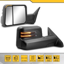 Manual Flip-up Towing Mirrors Temp Sensor For 2010-2018 Dodge Ram 1500 2500 3500 Manual Flip-up Towing Mirrors Temp Sensor For 2010-2018 Dodge Ram 1500 2500 3500