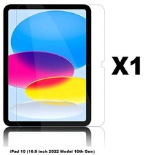 Tempered Glass Screen Protector for iPad 10 10.9 Inch 2022 10th Generation 