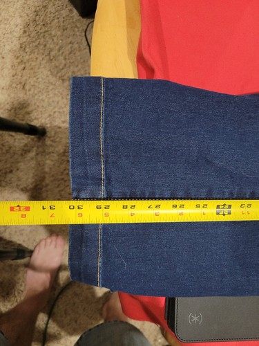 Wonder Nation Girls Wide Leg Elastic Waist Denim Jeans Size XL/XG 14-16- NWT b1 - Picture 11 of 11
