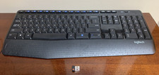 Logitech K345 Wireless Keyboard With USB Dongle - Excellent - Tested