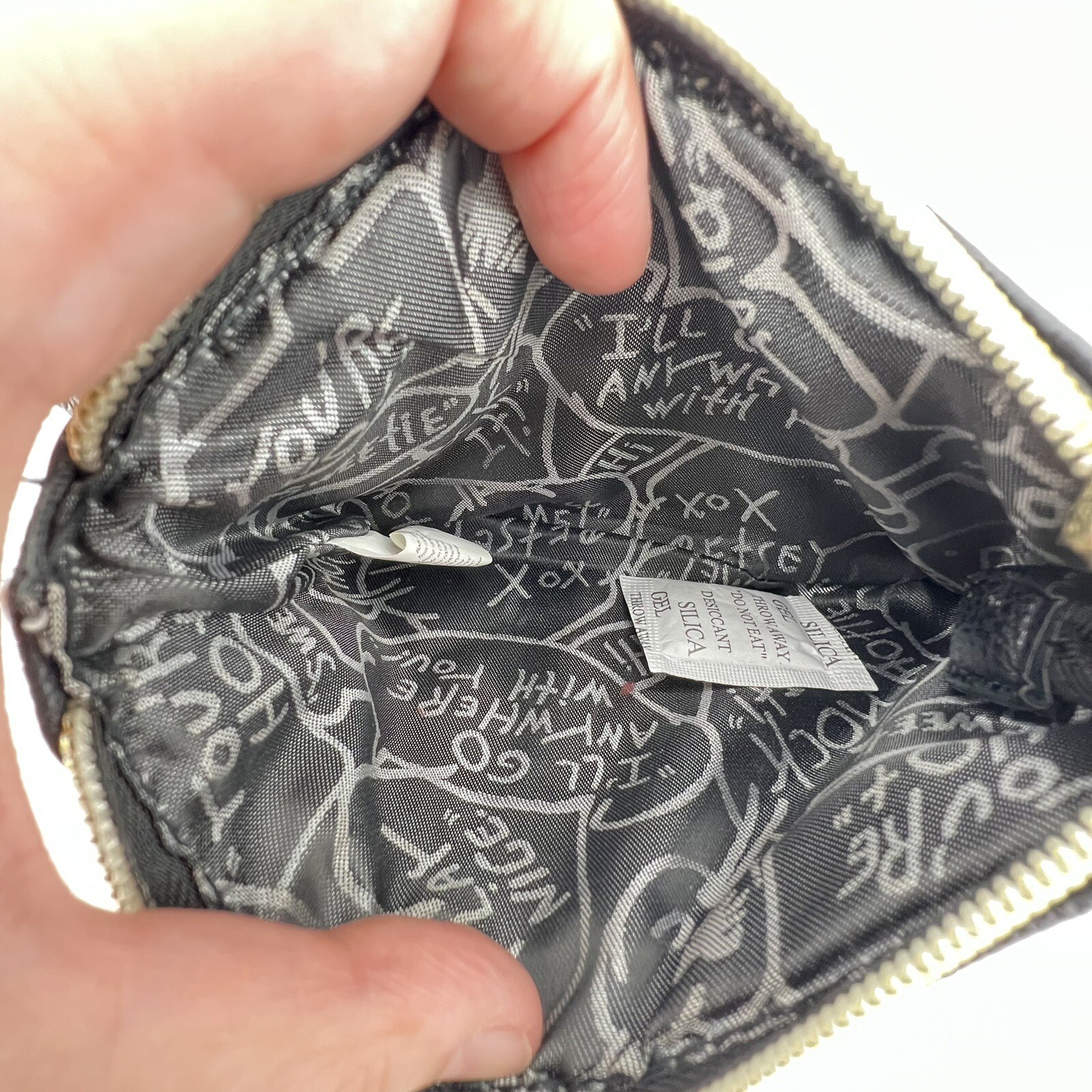 Betsey Johnson Pink Trapezoid Be Mine Fushia Make… - image 5