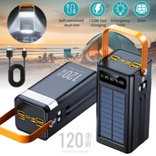 Power Bank 70000mAh 120W Charging Portable External Battery For all Cell Phone