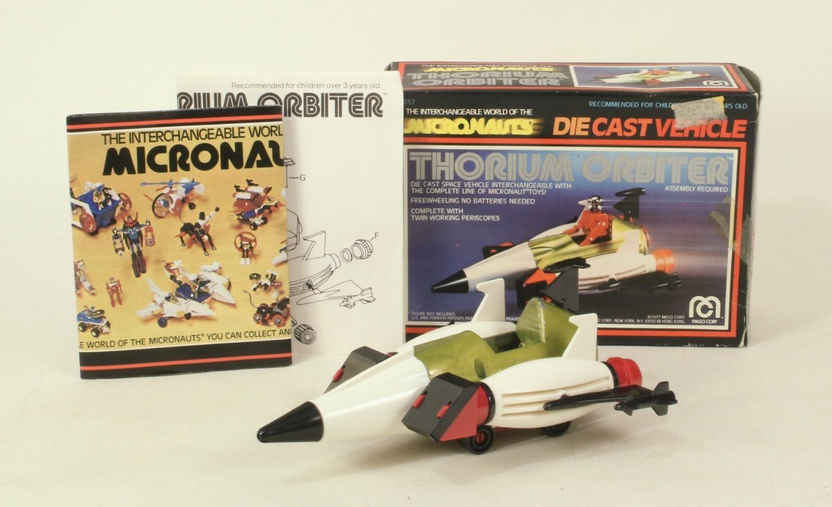 Micronauts By Mego Thorium Orbiter Diecast Vehicle Complete Minty