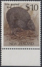 F-EX21227 NEW ZEALAND MNH 1988 10$ KIWI BIRD AVES PAJAROS OISEAUX VÖGEL. 