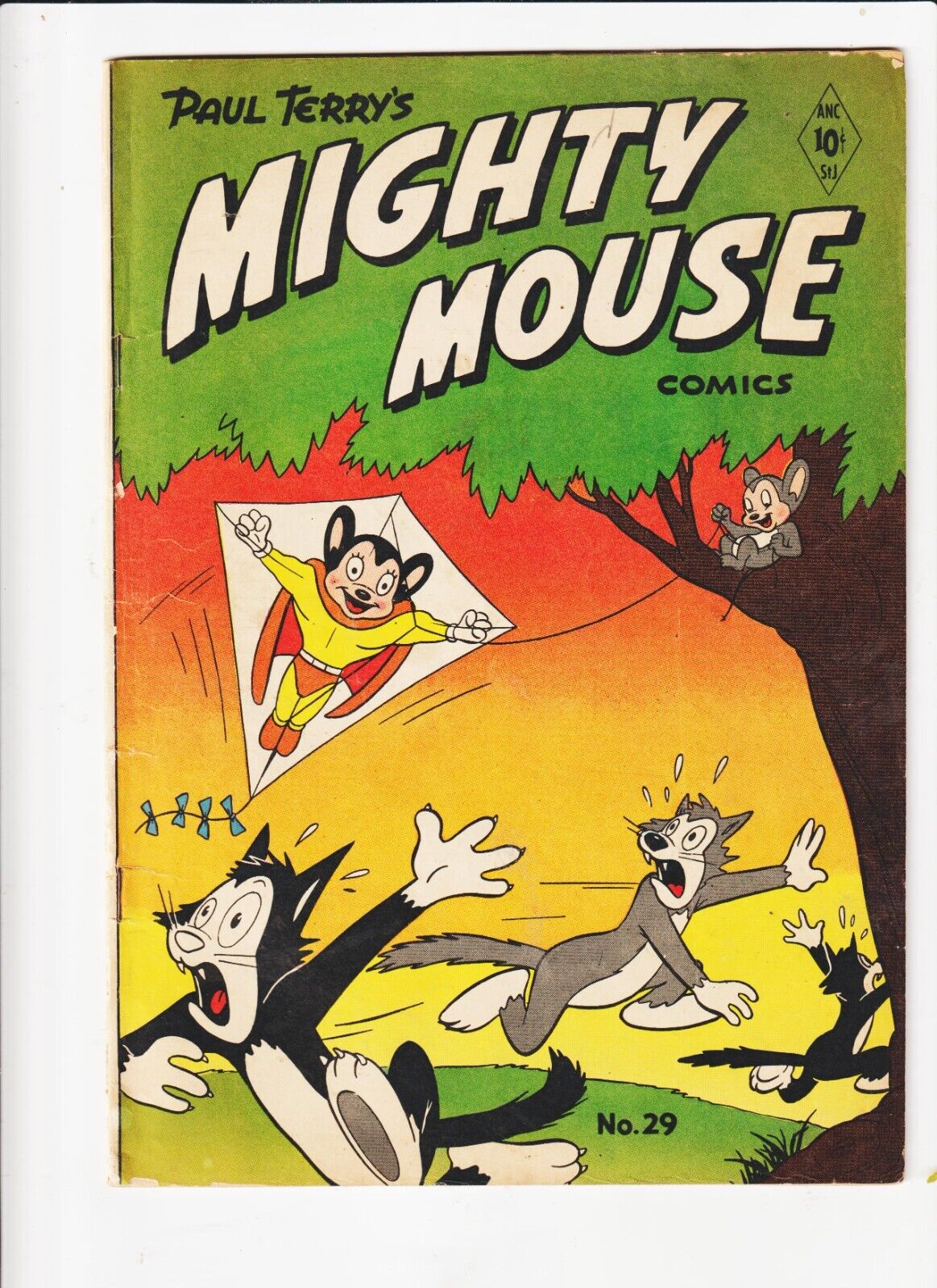 PAUL TERRY'S MIGHTY MOUSE COMICS  #29 ST. JOHN 1951 GOLDEN AGE HECKLE & JECKLE