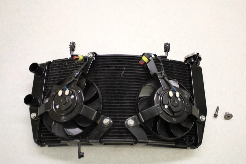 VENTILADORES DE RADIADOR DUCATI 1098S 1198S OEM PERNOS 848 1098 1198 1098R 848 EVO Foto 3 de 4