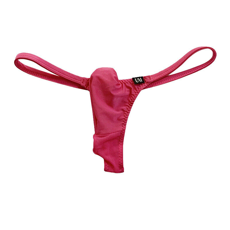 Mens Low Rise T Back Micro Thong Briefs, Hollow Out Comfortable Panties,  Gay Funny Underwear From Purlove, $26.89