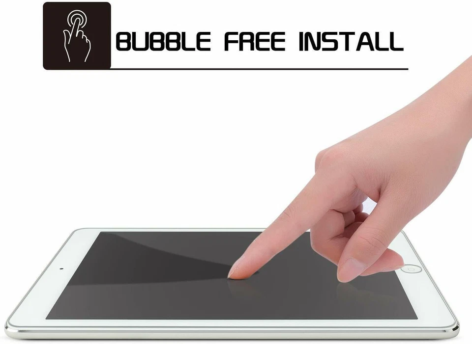 Premium 9H HD Slim Real Tempered Glass Clear Screen Protector For Apple iPad - Image 4 of 4