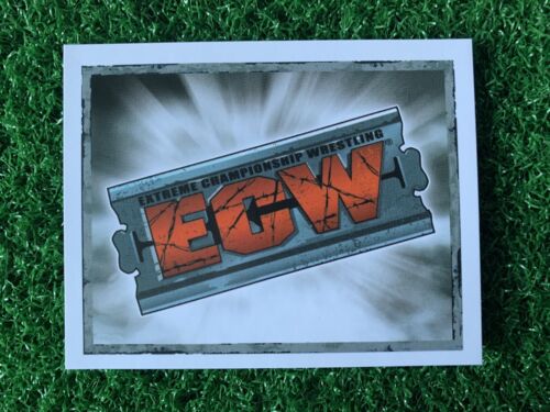 2008 logotipo de ECW WWE Heroes Topps colección de pegatinas Merlin #3 - Imagen 1 de 2
