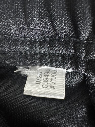 Adidas XS PrimeGreen Black Warm-Up Track Jogger Tapered Pants w/zipper Aeroready - Picture 4 of 6