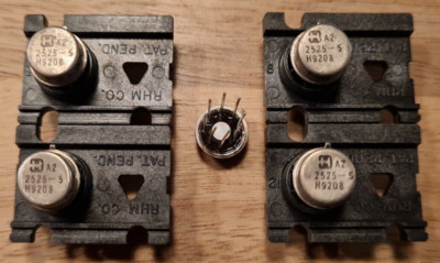 1 Stück Harris HA2-2525-5 Operational Amplifier 8 Pin Metal Can