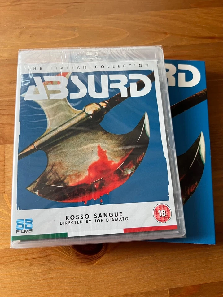 Absurd Blu-ray 88 Films The Italian Collection Indiegogo Limited Slipcover - Imagen 2 de 3