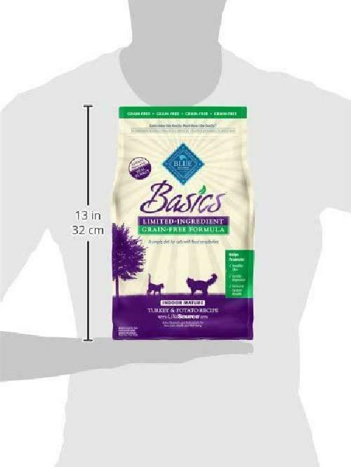 Blue Buffalo Basics Limited-Ingredient Dry Senior Cat Food