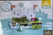 Sprouting kit for kids 3D Castle Animals Microgreens Super food NON GMO 