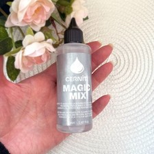 Cernit Magic Mix for Polymer Clay 80 ml Bottle New. Transparent. Softener.