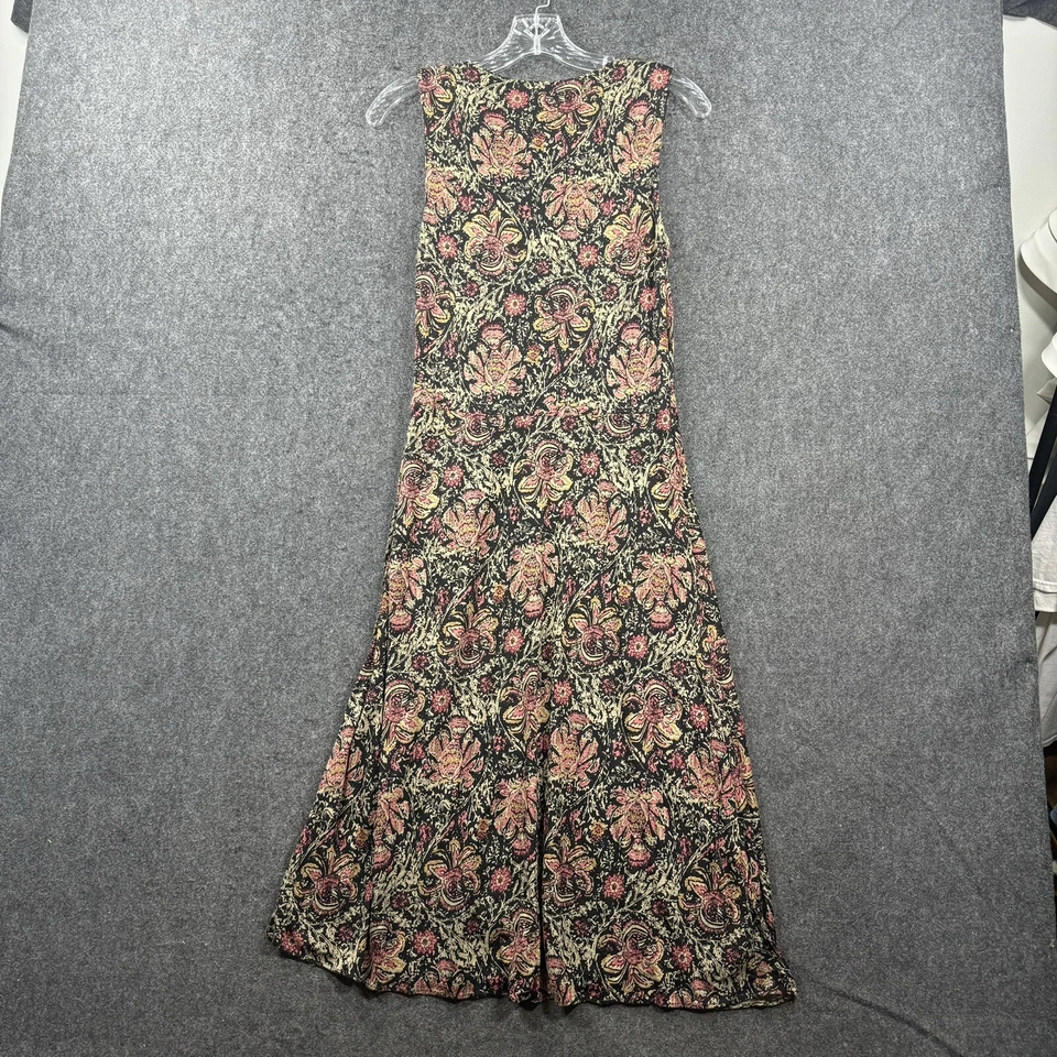 Lauren Ralph Lauren Dress Women’s Extra Small Brown Paisley Faux Wrap A-Line - Image 4 of 4