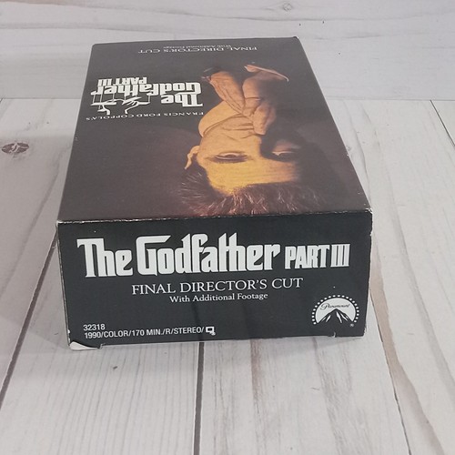 The Godfather Trilogy VHS Tape Set - All 3 Movies FREE SHIPPING - Picture 18 of 18