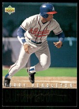 1993 Upper Deck Terry Pendleton #R16 MLB Baseball Clutch Performers Card