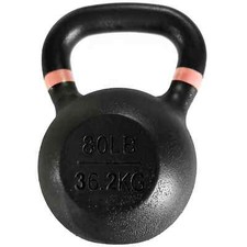 BalanceFrom Cast Iron Kettlebell, Single, 80 ...