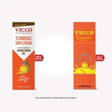 Vicco Turmeric Skin Cream Fairness for Scars Acne Pimples Burns 15g to 70g