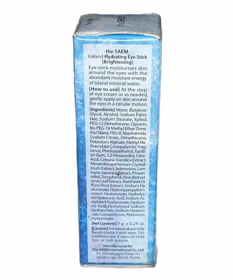 The Saem Iceland Hydrating Eye Cream Moisture .24 Oz - Image 2 of 3