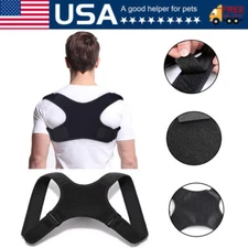 Back Posture Corrector Shoulder Straight Support Brace Belt Therapy Men Women