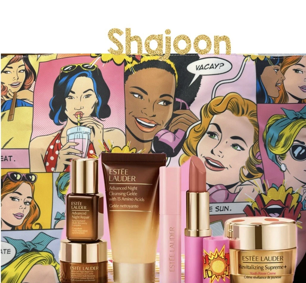 Estee Lauder 7Pc Makeup/Skincare Set Revitalizing Supreme+ ANR 