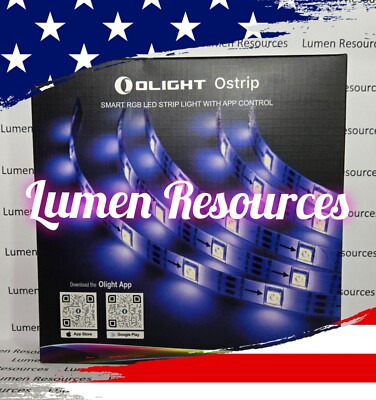 Olight Ostrip - Versatile LED Strip Lighting - App Controlled w/Music Sync - NEW