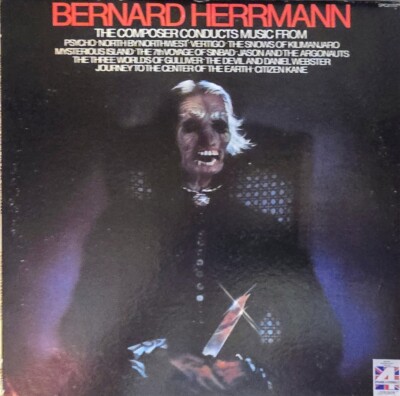 BERNARD HERRMANN The Composer Conducts Psycho. LONDON LP