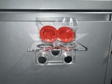 Gecko Feeder Ledge For Reptiles With Food Grade Silicone Feeder Cups