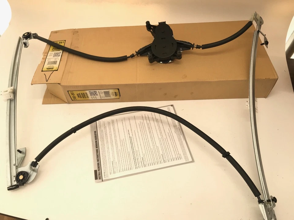 Regulador de ventana delantero derecho Dorman 740-861 para Chrysler, Dodge, Plymouth FAST SHI Foto 2 de 3