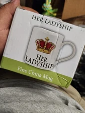 Her Ladyship Fine Bone China Mug England The Leonardo Collection