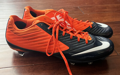 Nike 668854 810 Vapor Speed Orange Blue Mens 14 Football Practice