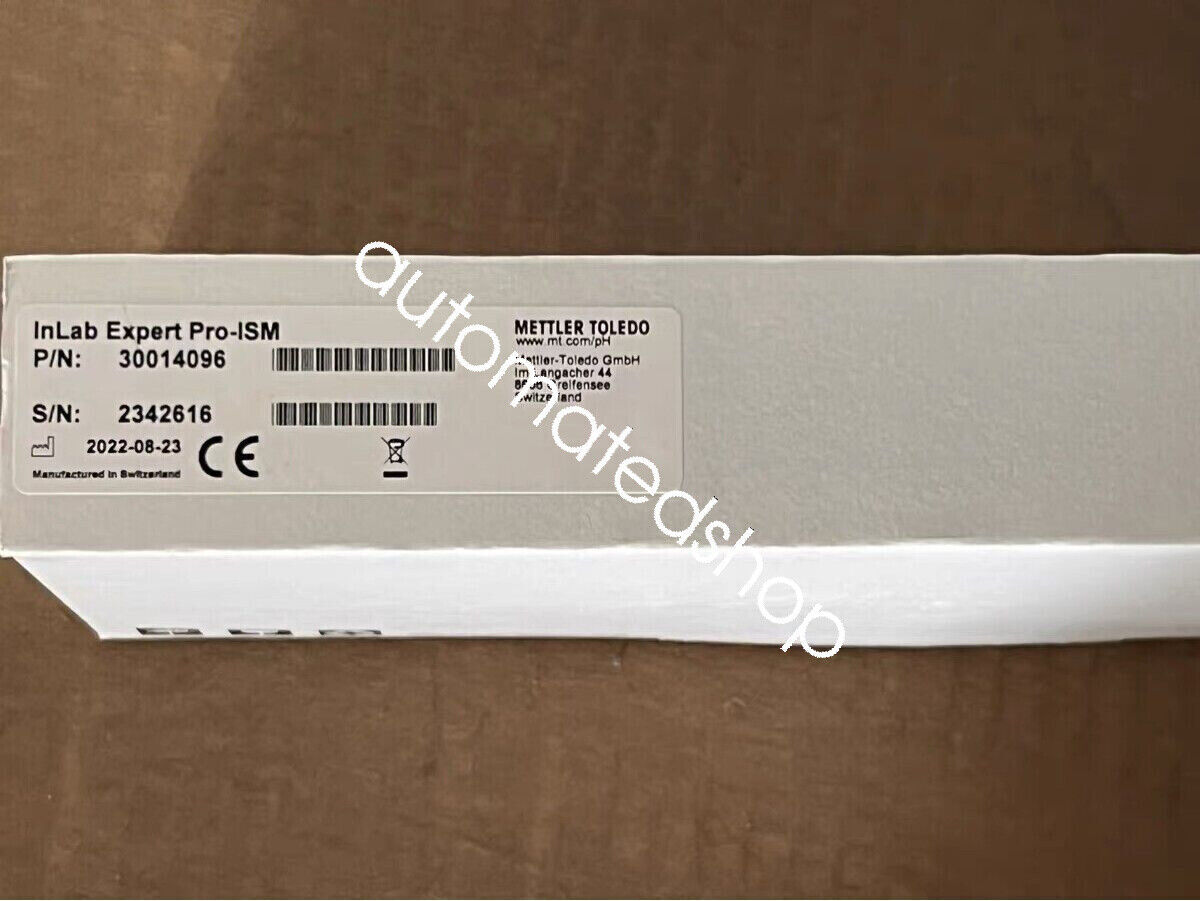 1PC New   InLab Expert Pro ISM 30014096 Three in One pH Electrode #A6-3