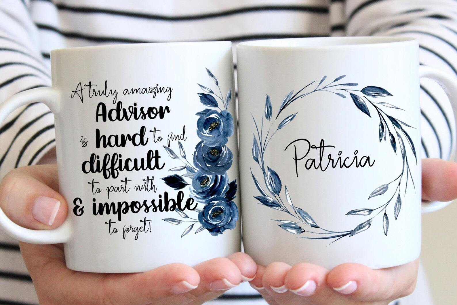 Personalized Advisor Gifts For Women Advisor Thank You Gift Appreciation Gift