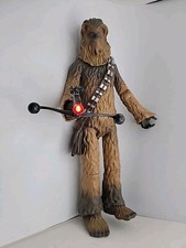 2014 Disney Store Star Wars Chewbacca 16" Talking Pose-able Wookie Figure Tested