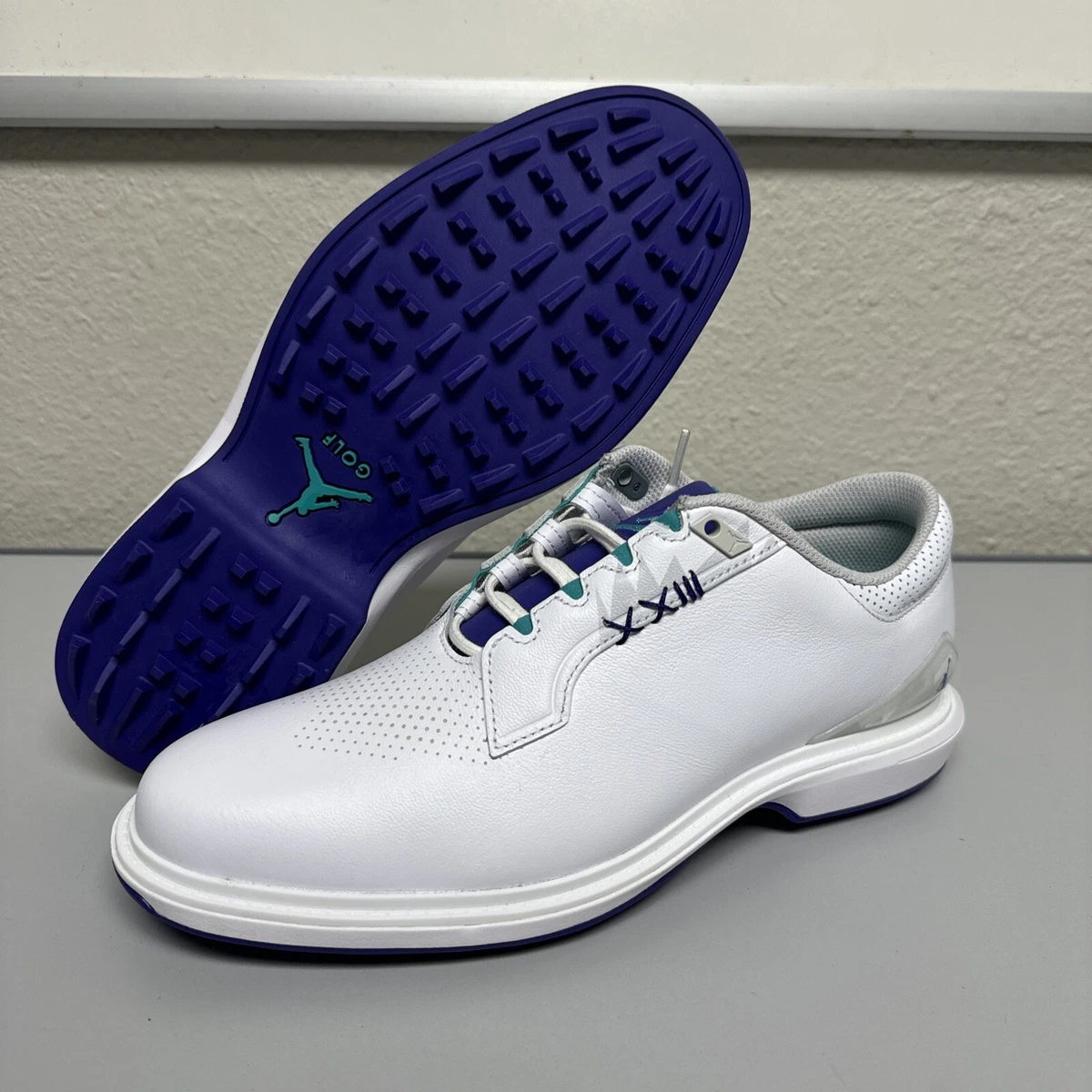 Mens Jordan ADG 5 Wide Golf Shoes Size 10 White Grape Ice New FQ7874-100 Air Jordan ADG 5 Wide  main image 4
