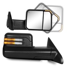Towing Mirrors for Dodge Ram 1500 2009-2018 , 2500/3500 2010-2018 , and Ram