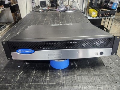 Crown CTs 1200 2-Channel 1200W Professional Power Amplifier w/ PIP2 Module