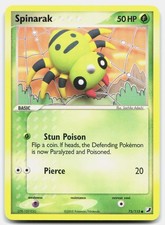 Unseen Forces Spinarak 75/115 NM Pokemon Common Tcg Card on eBay