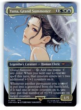 PSA/CGC Pop: Yuna, Grand Summoner [Borderless Foil] #208 | Magic