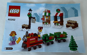 LEGO Seasonal Lot of 3: Tree (40058), Sleigh (40059), Train Ride (40262)