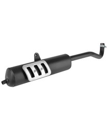 MARMITTA TERMINALE GIANNELLI 30043 PER PIAGGIO SI ORIGINAL POWER NERA